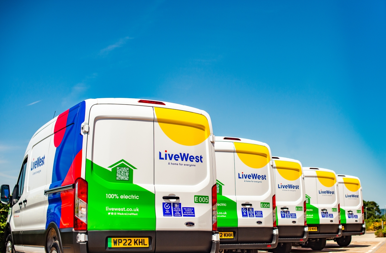 Image of LiveWest electric vehicles.